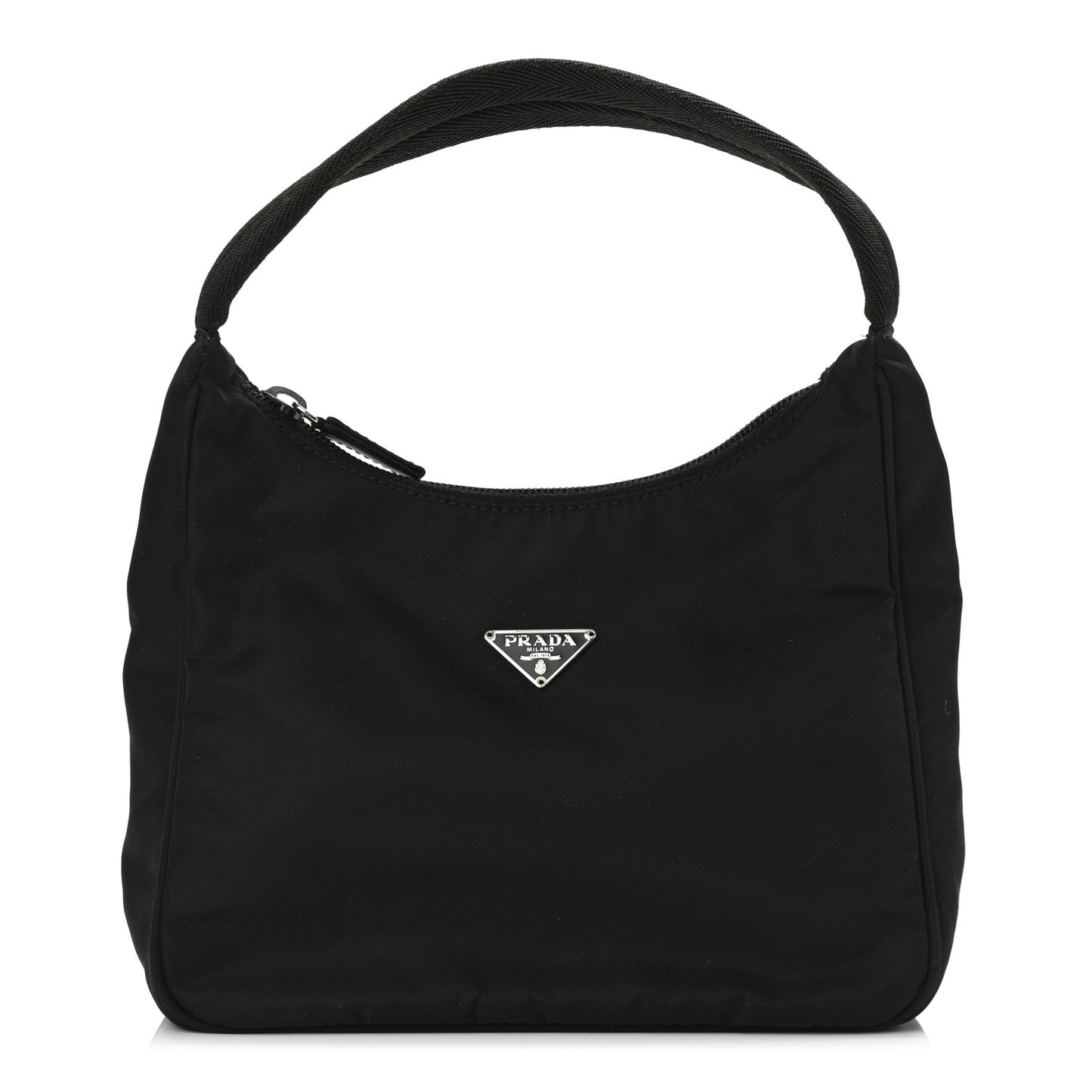 Tessuto Nylon Sport Shoulder Bag Black
