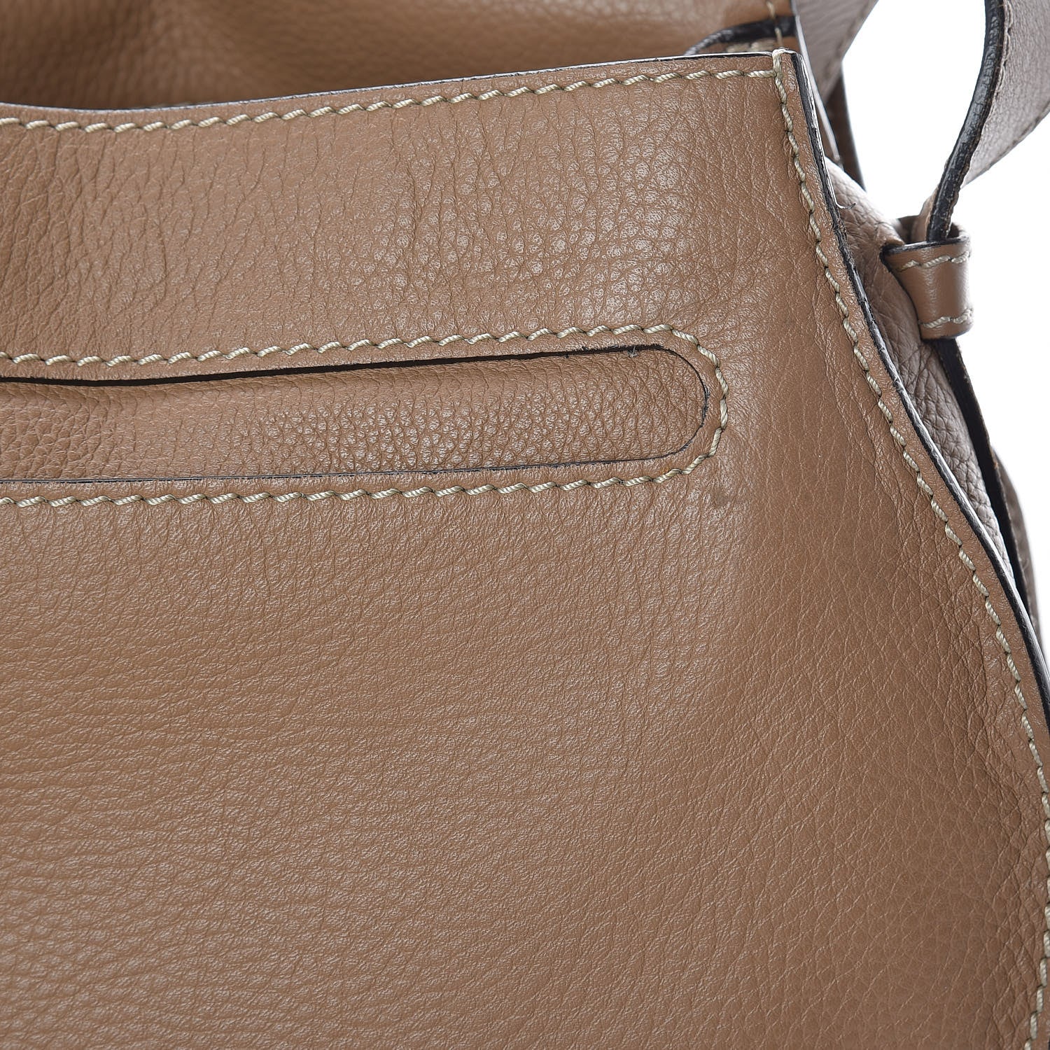Chloe Calfskin Medium Marcie Round Crossbody Bag Nut 10 of 14