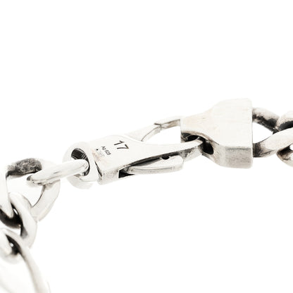 Gucci Sterling Silver GG Bee ID Chain Bracelet 6 of 7