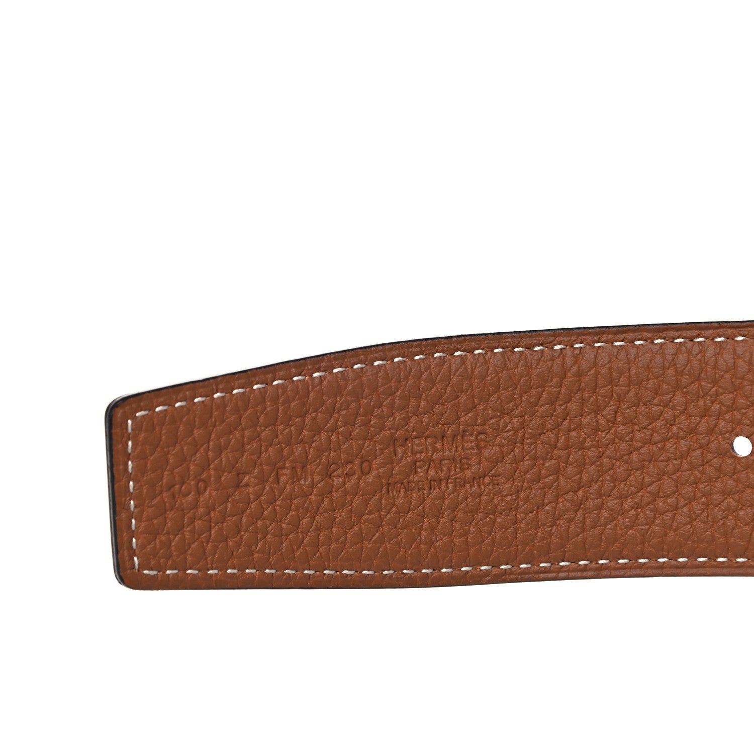 Hermes Box Togo 42mm Constance Belt 100 Black Gold 4 of 5
