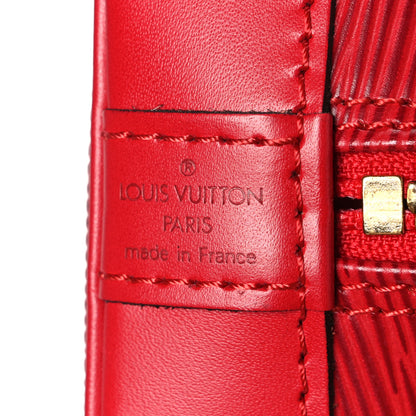Louis Vuitton Epi Alma PM Castillan Red 5 of 9