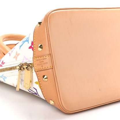 Louis Vuitton Monogram Multicolor Alma White 9 of 10