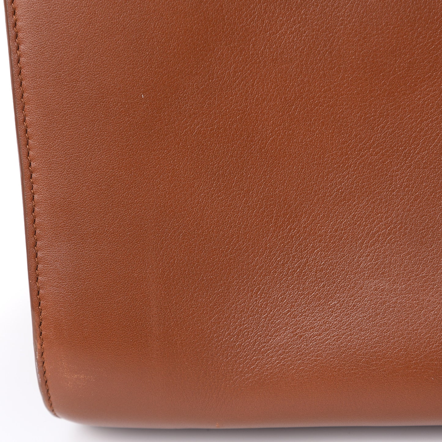 Calfskin Large Sac De Jour Carryall Cognac