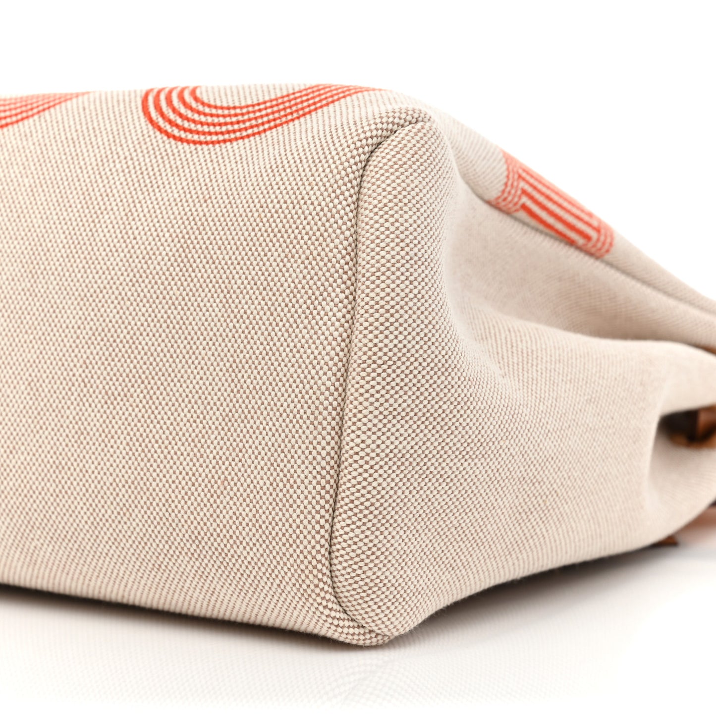 Vache Hunter Toile Chaine D'Ancre Herbag Zip Retourne 31 PM Capucine Ecru Naturel