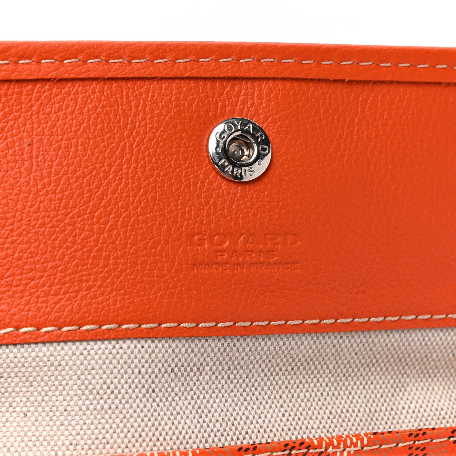 Goyard Goyardine Coeur Ruban Saint Louis PM Orange 7 of 11