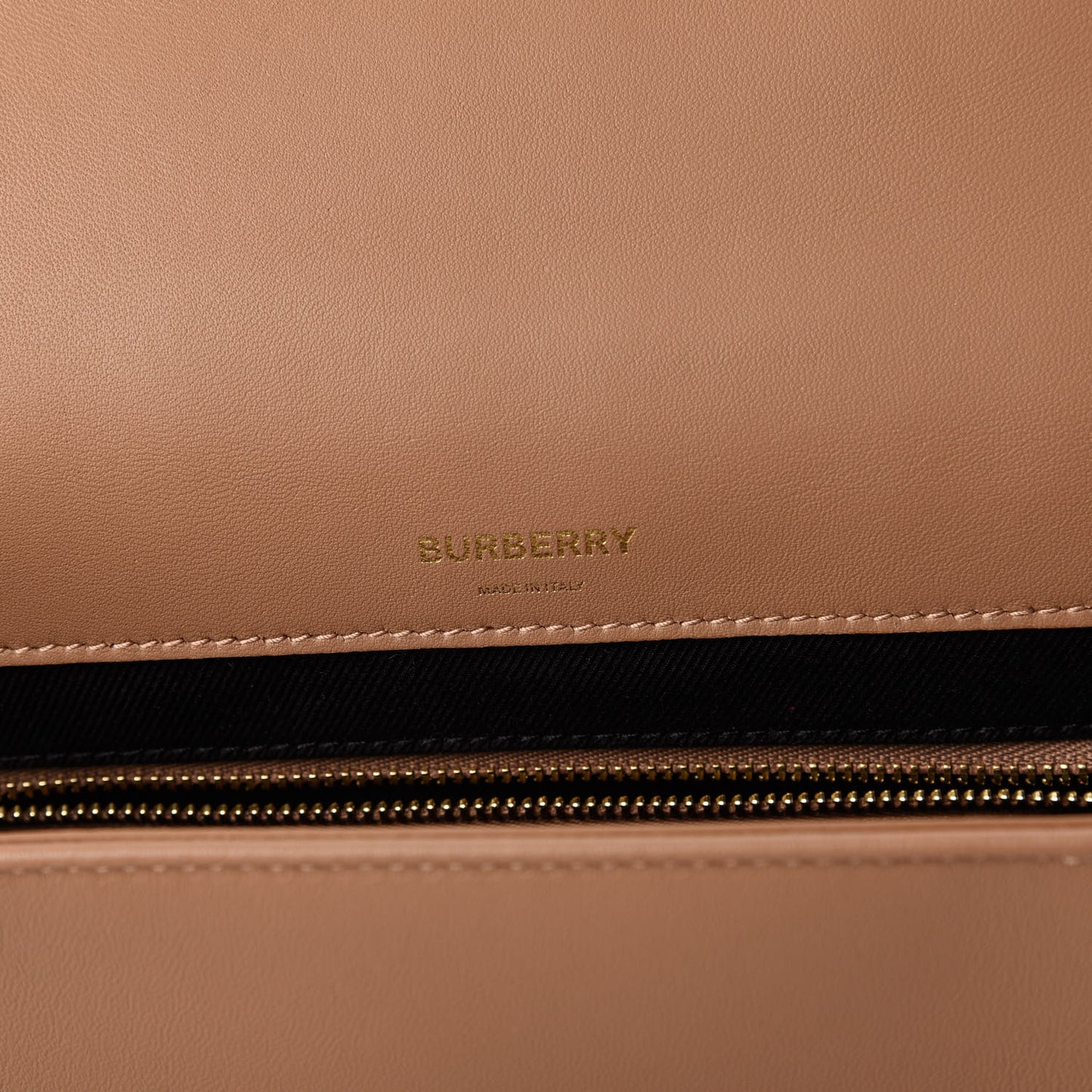 Lambskin Quilted Medium Lola Bag Camel