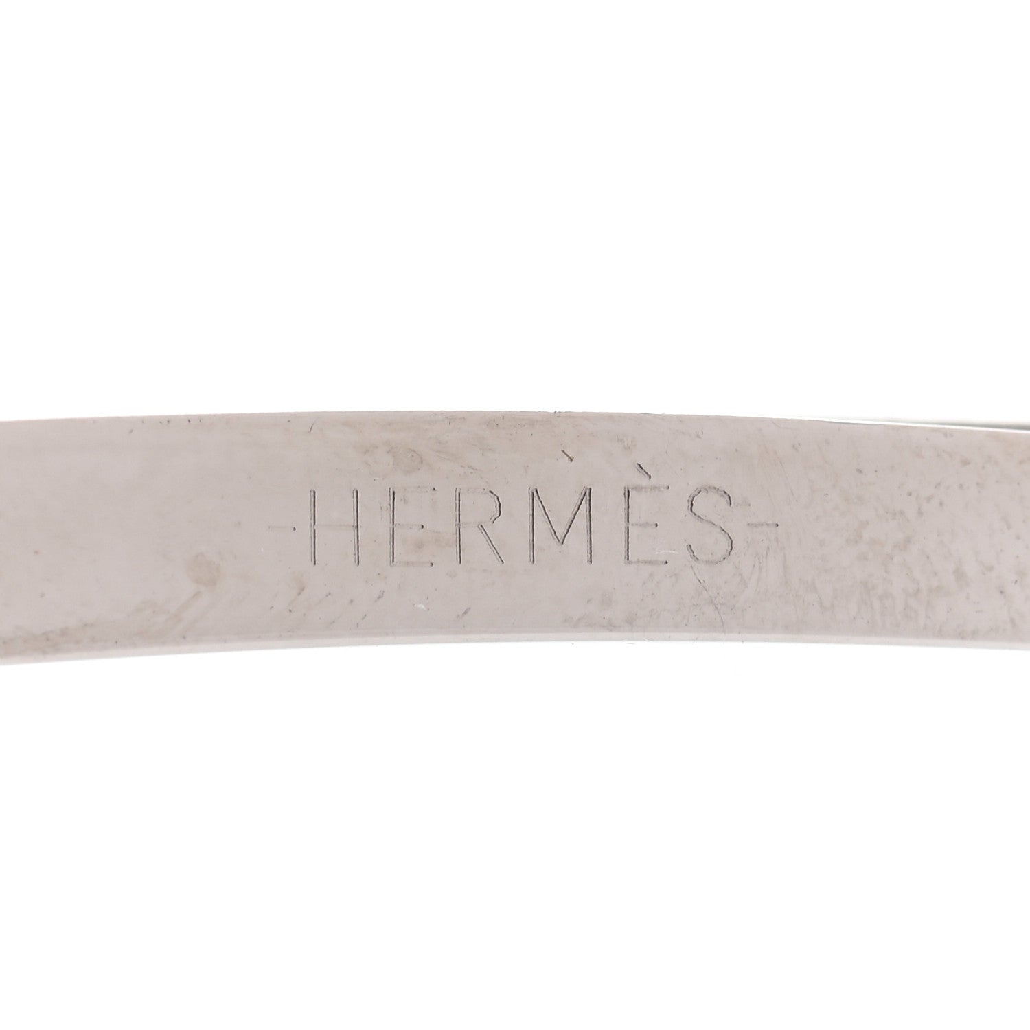 Hermes Palladium Au Carre 32mm Double H Belt Buckle 4 of 5