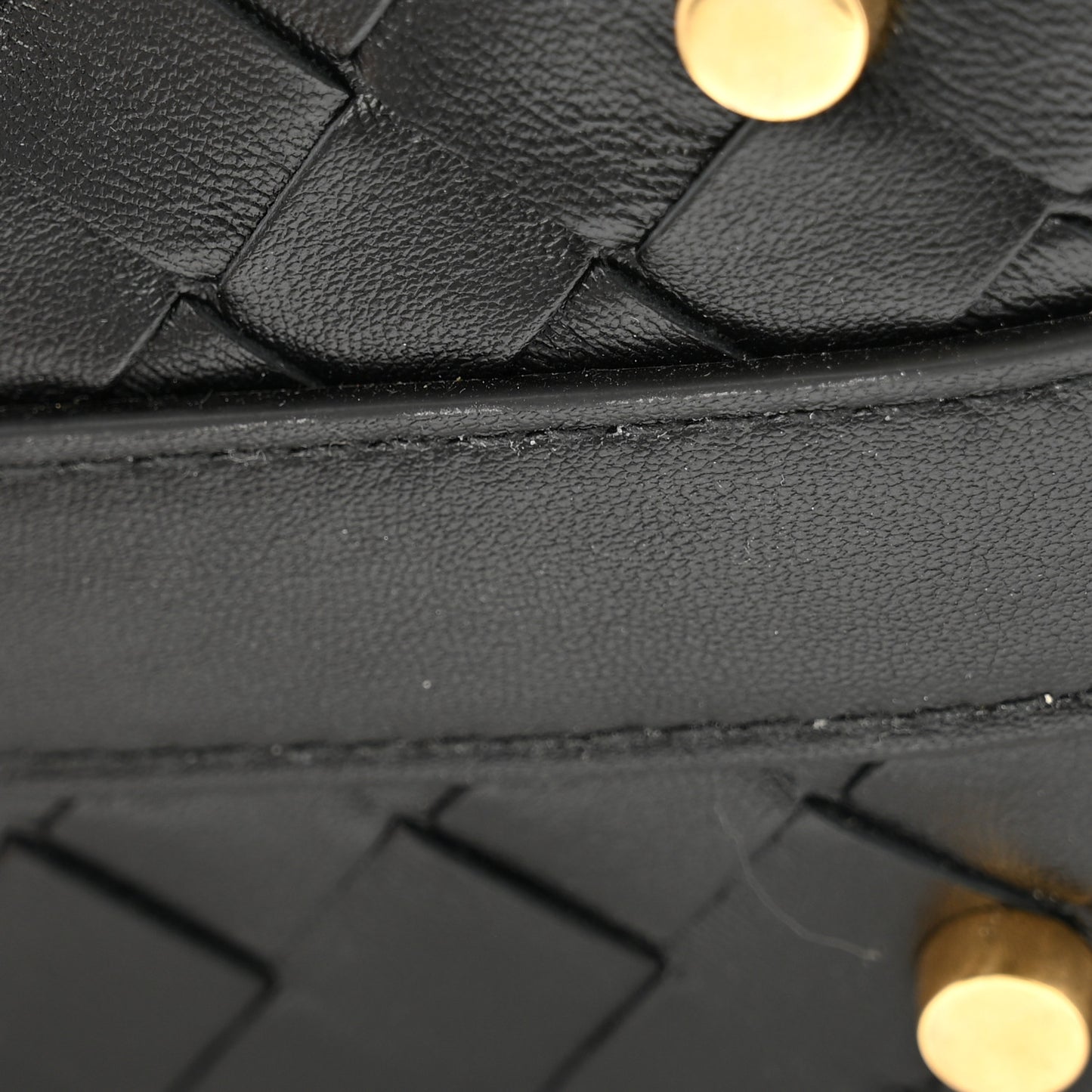 Calfskin Nappa Intrecciato Mini Wallace Black