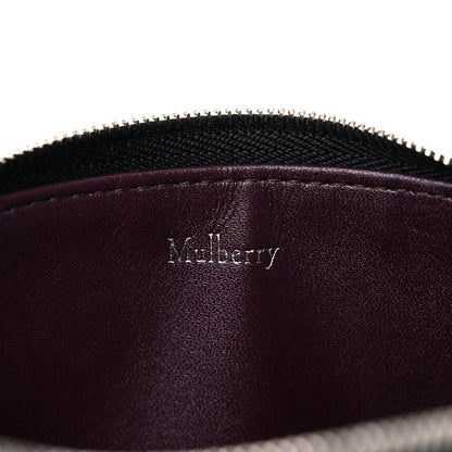 Mulberry Crocodile Embossed Calfskin Cosmetic Pouch Black 6 of 14