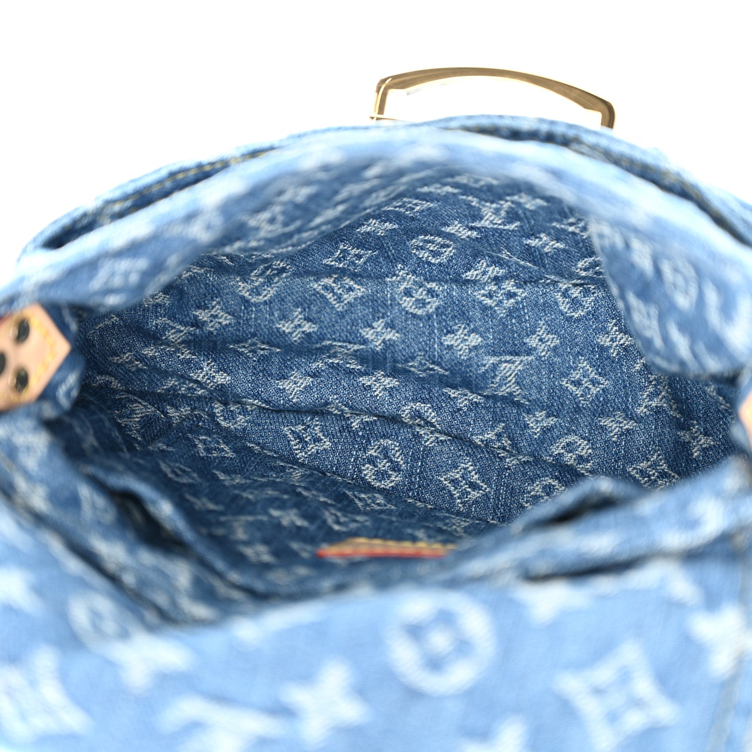 Louis Vuitton LOUIS VUITTON Monogram Denim Sunset Blue 5 of 11