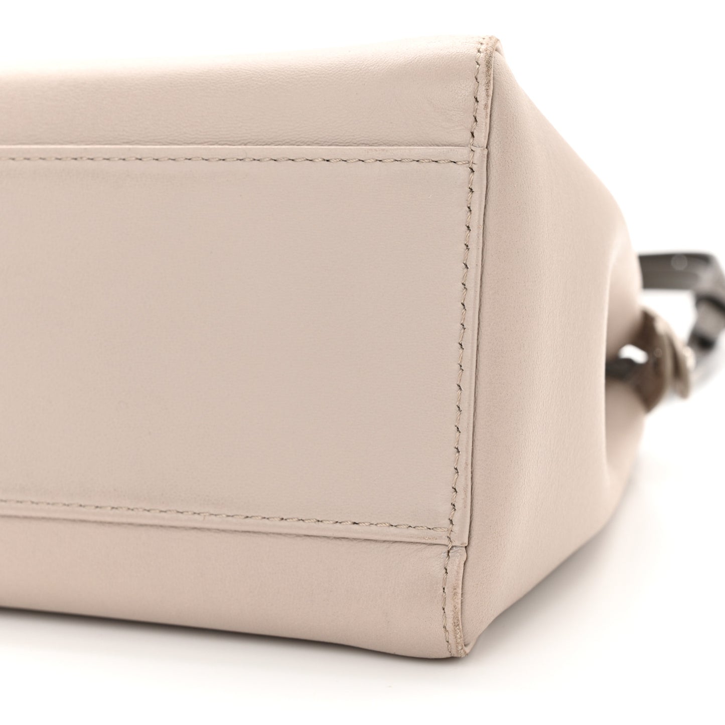 Nappa Colorblock Mini Peekaboo Iconic Satchel Grigio Polvere Carbone Bloody Mary
