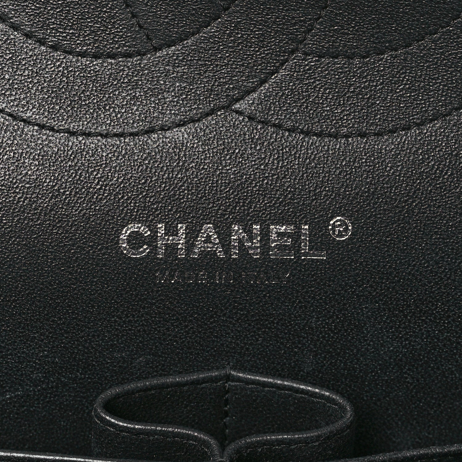 Chanel Crumpled Calfskin Quilted Jumbo Double Flap So Black 6 of 9