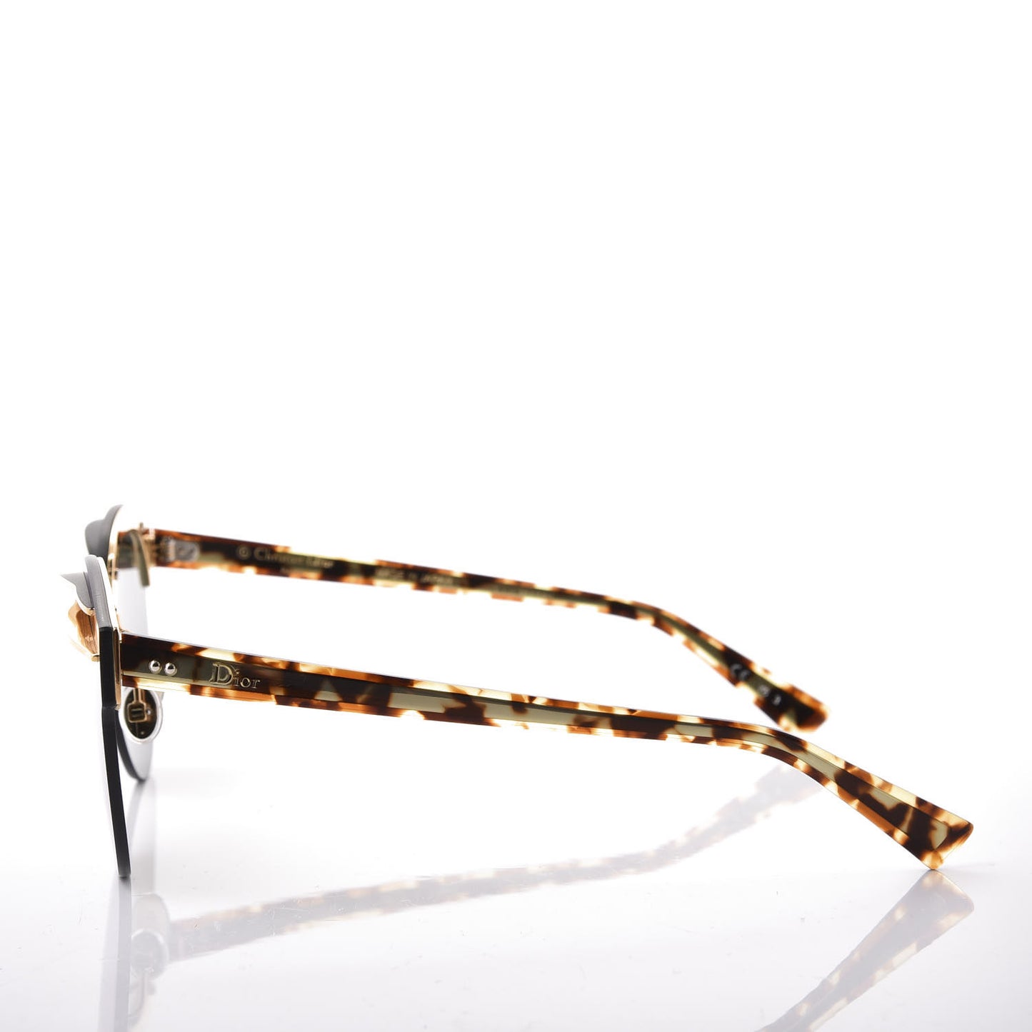 DiorEmprise Sunglasses Gold Havana