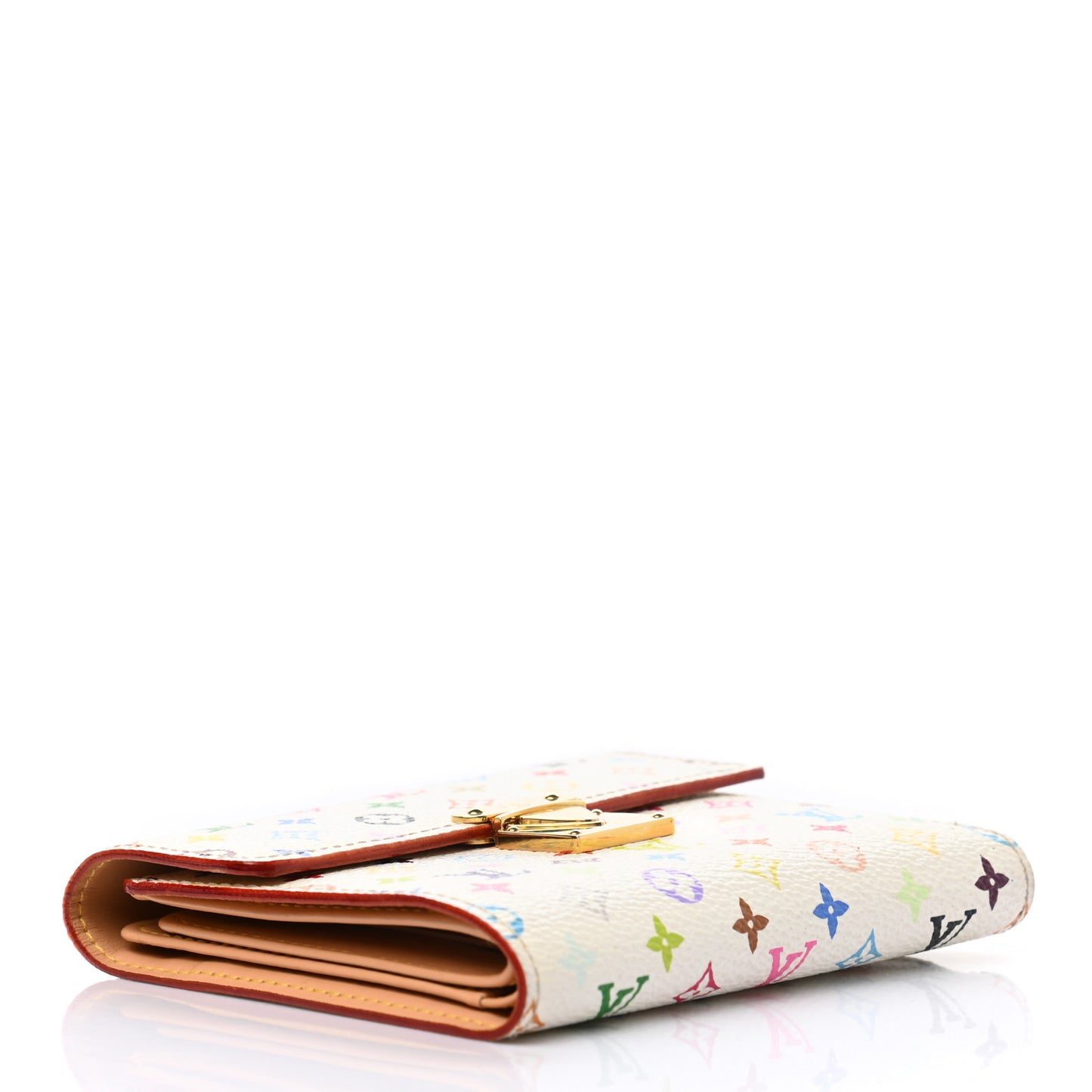 Monogram Multicolor Koala Wallet White