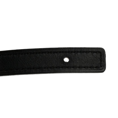 Hermes Epsom Swift 13mm Heritage Belt 95 38 Gold Black 8 of 9