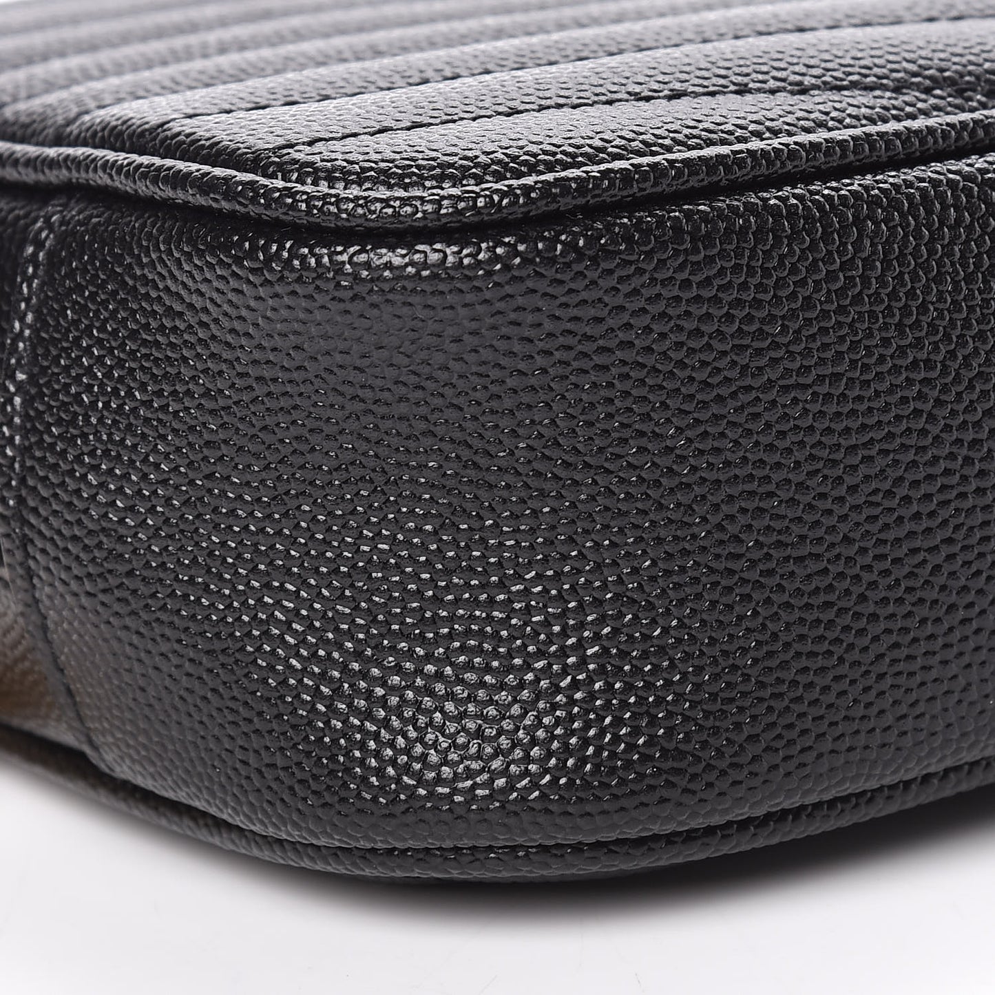 Grain De Poudre Matelasse Monogram Mini Lou Camera Bag Black