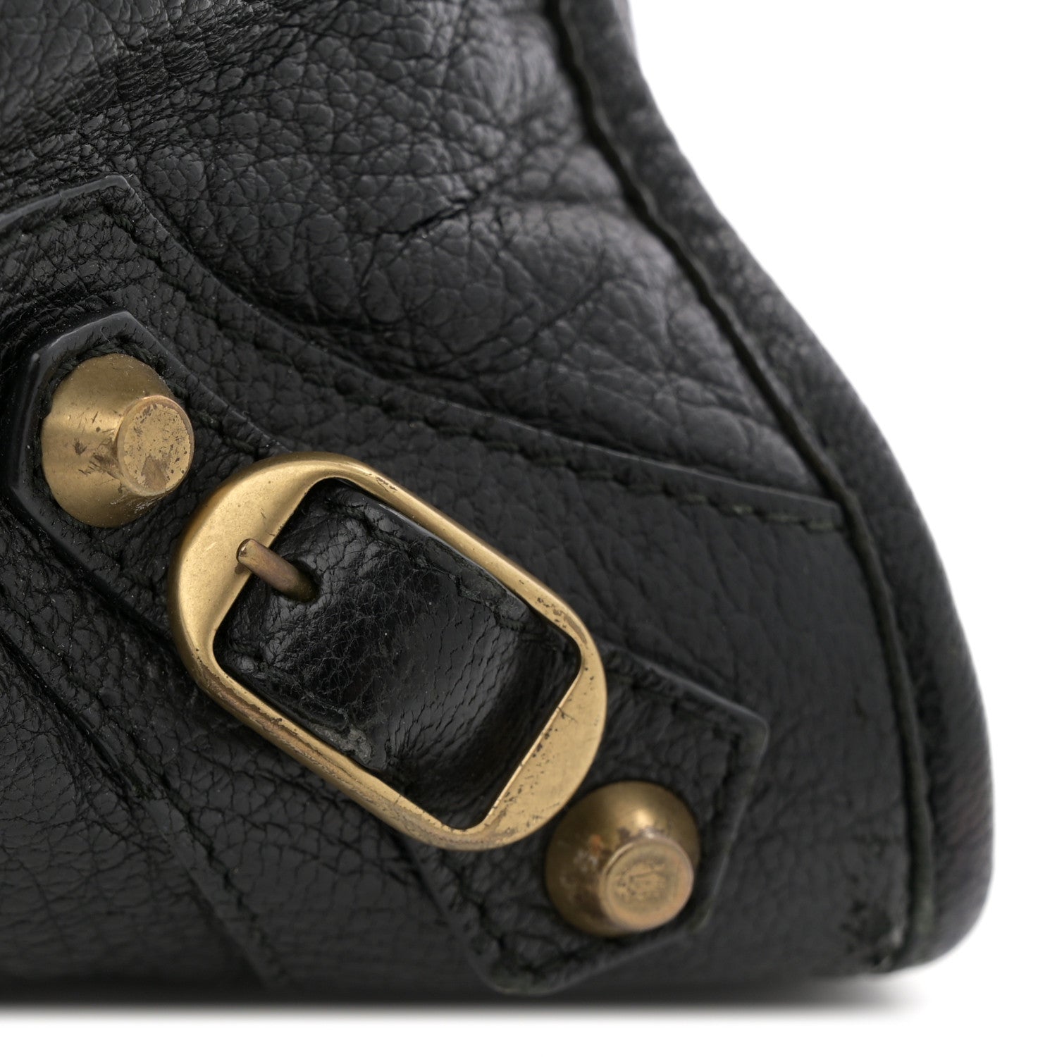 Balenciaga Agneau Classic Gold Hardware City Black 18 of 20