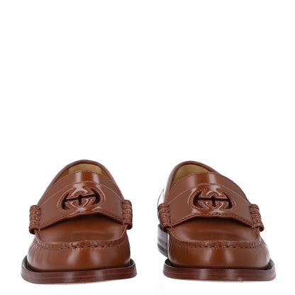 Gucci Millennial Ribot Cut Out Interlocking G Loafers 37 Cuir 3 of 9