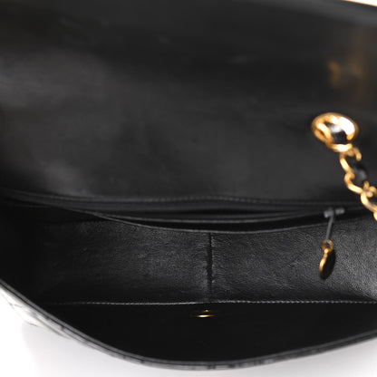 Chanel Patent Quilted Medium Single Flap Bag Black 6 of 9