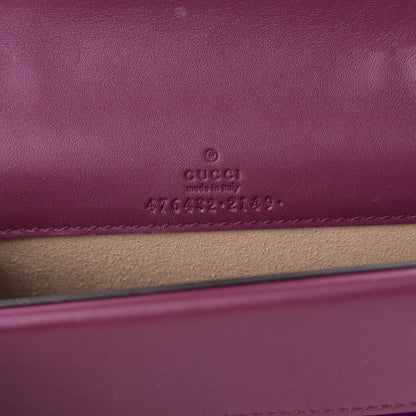 Gucci Velvet Super Mini Dionysus Shoulder Bag Fuchsia Violet Cyclamen 6 of 10