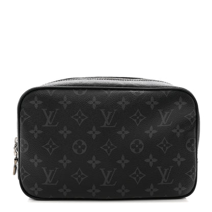 Louis Vuitton LOUIS VUITTON Monogram Eclipse Toilet Pouch GM 1 of 7