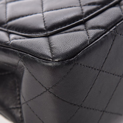 Chanel Lambskin Quilted Mini Square Flap Black 13 of 15