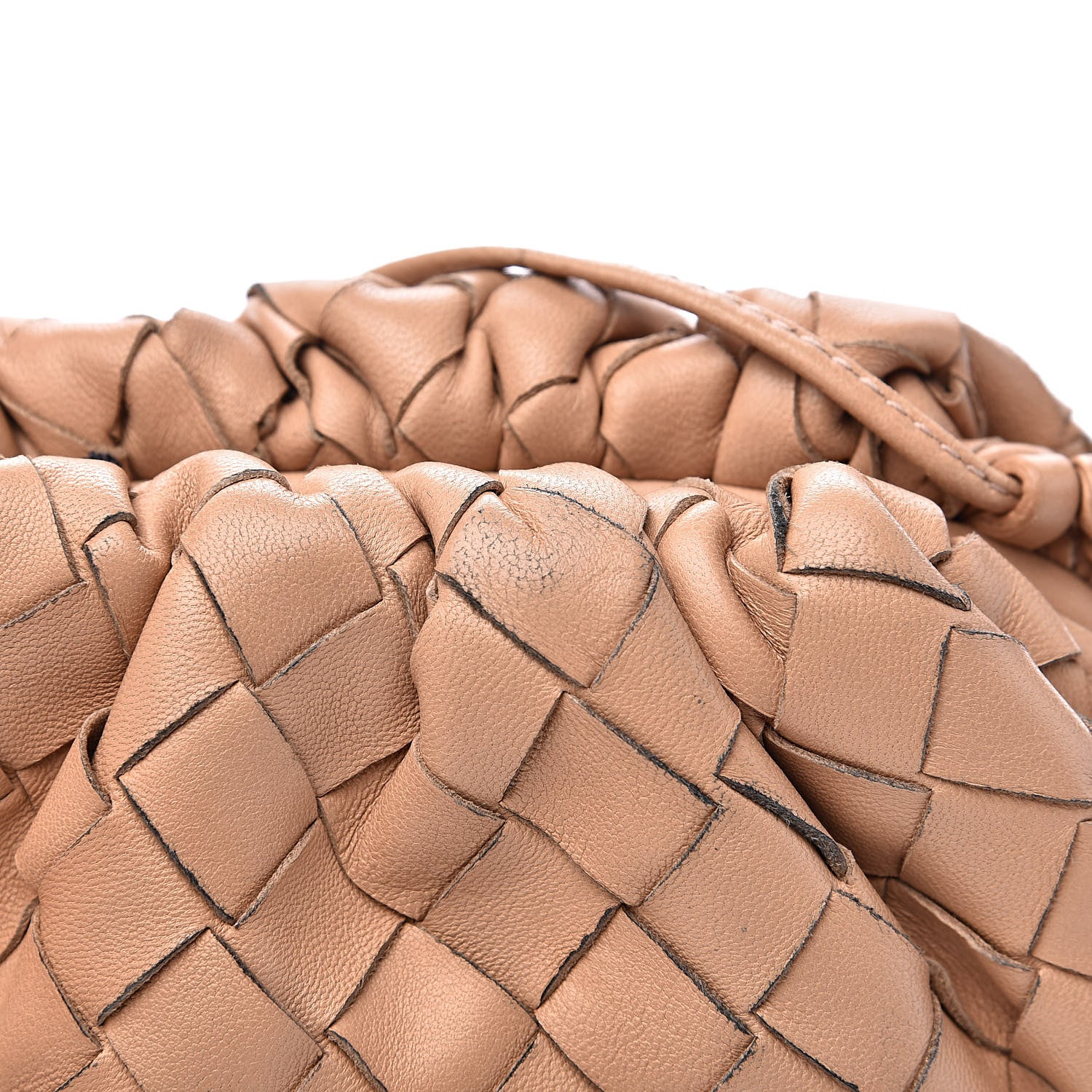 Bottega Veneta Nappa Intrecciato The Mini Pouch Almond 12 of 12