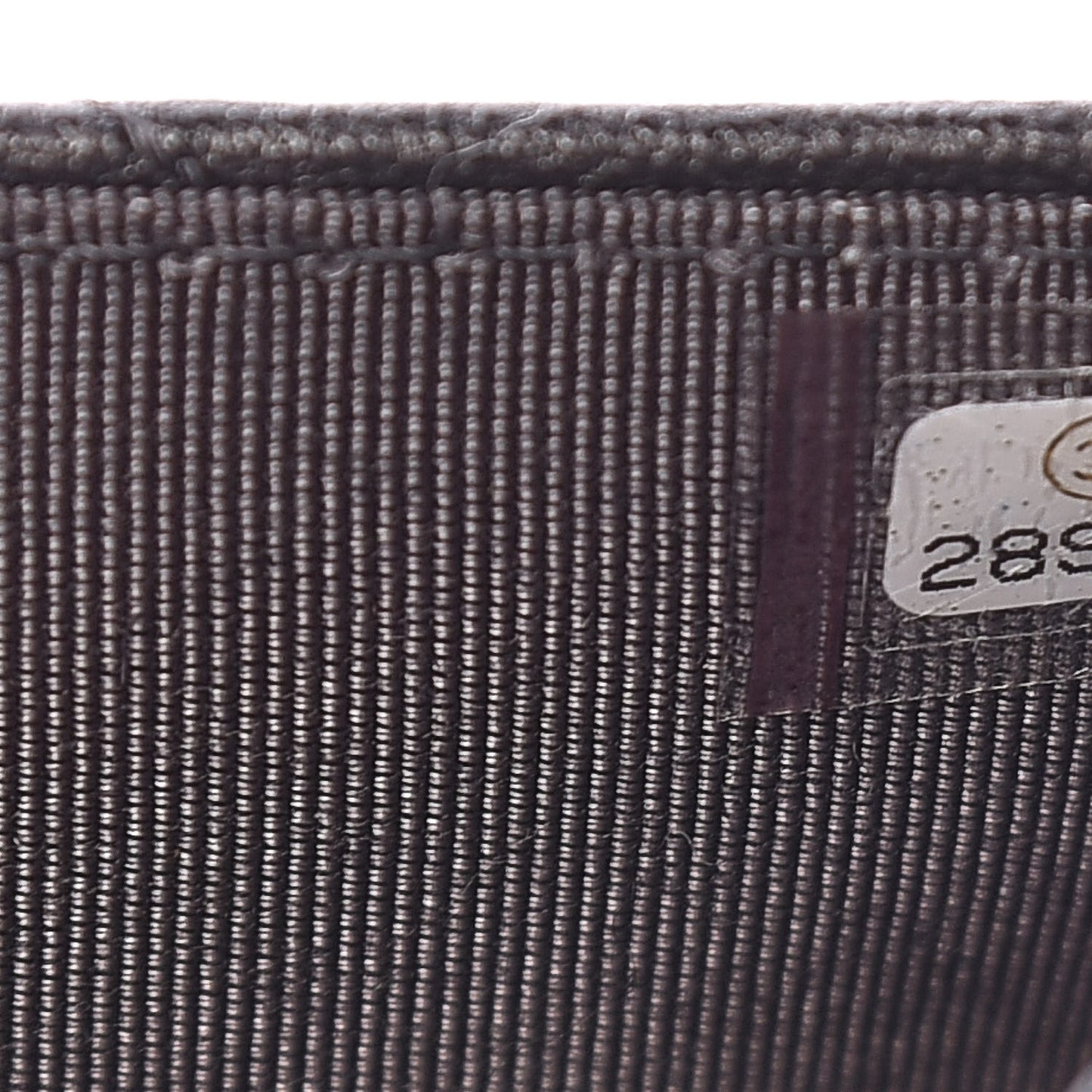 Calfskin Quilted Reissue Wallet On Chain WOC Grey