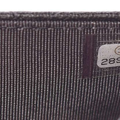 Chanel Calfskin Quilted Reissue Wallet On Chain WOC Grey 8 of 12