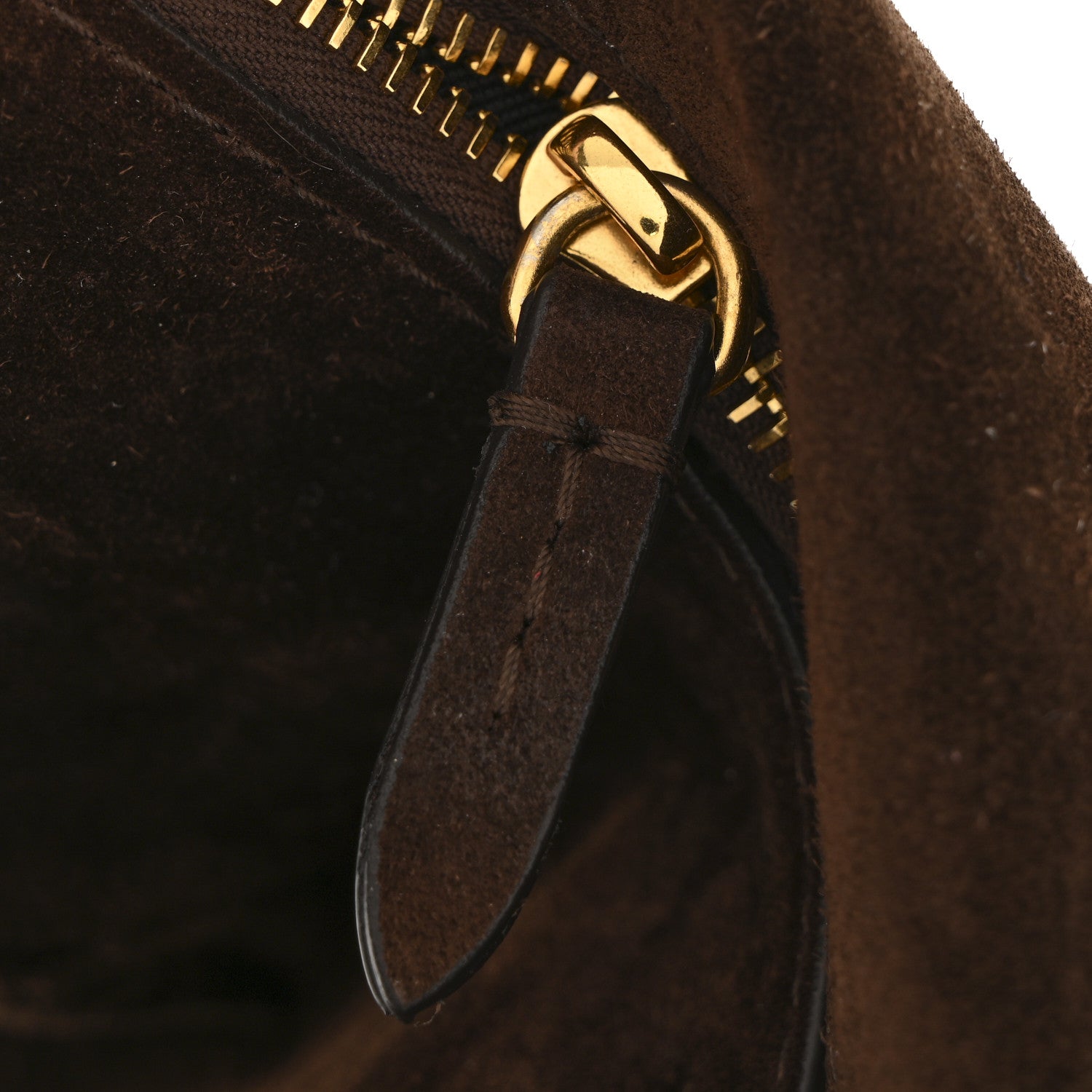 Khaite Suede Calfskin Medium Olivia Hobo Coffee 11 of 11