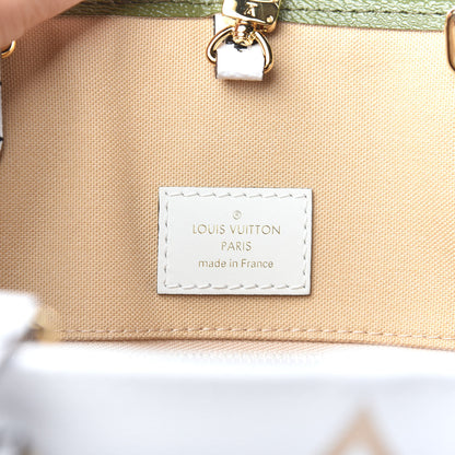 Louis Vuitton Monogram Giant Onthego GM Kaki Beige 6 of 9