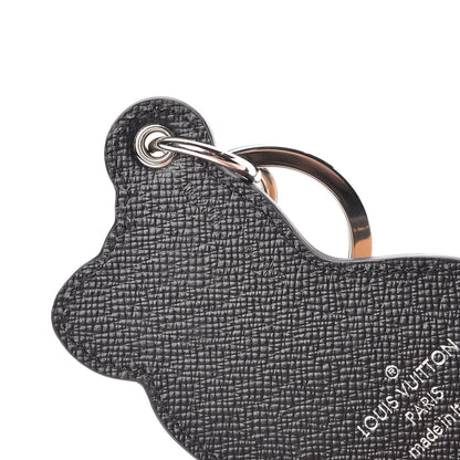 Louis Vuitton Calfskin Dog Bag Charm Key Holder 4 of 6