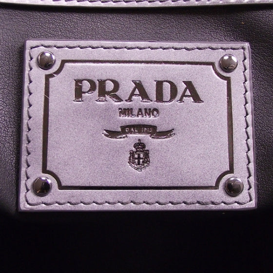 Spazzolato Crystal Tote Grey