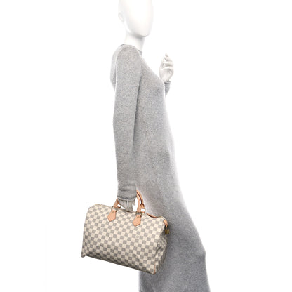 Louis Vuitton Damier Azur Speedy 35 2 of 11