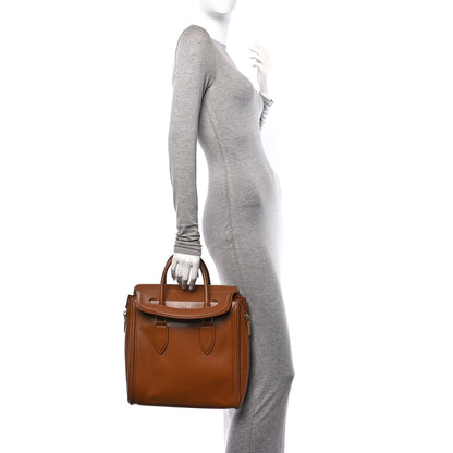 Alexander McQueen Calfskin Large Heroine Camel 2 of 14