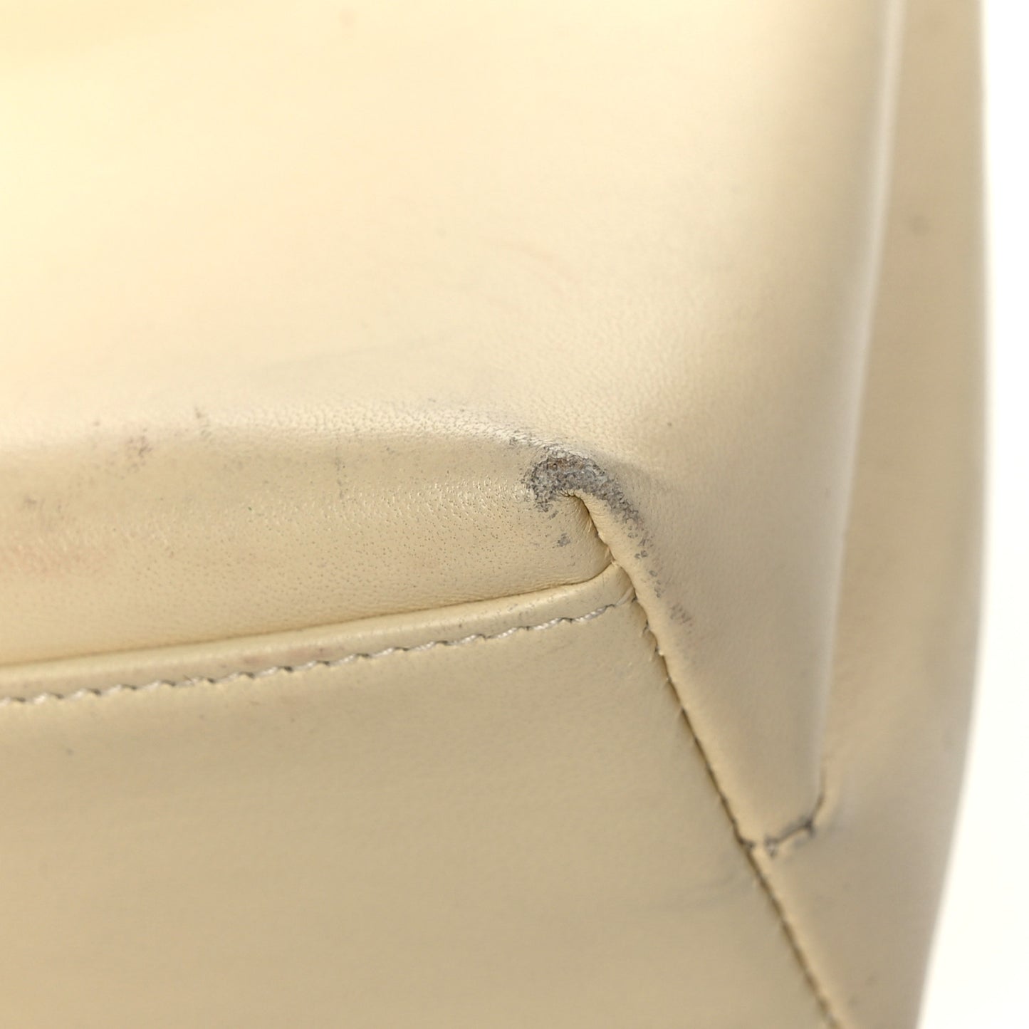Lambskin Small Kelly Flap Bag Light Beige