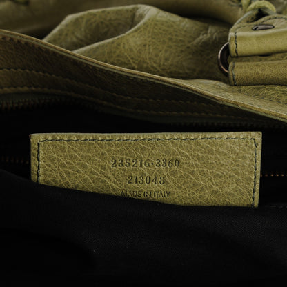 Balenciaga Agneau Classic Hardware Velo Vert Militaire 7 of 8