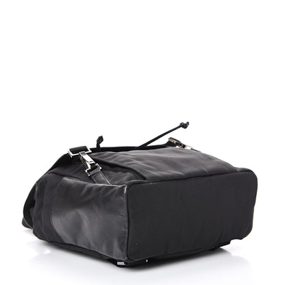 Gucci Calfskin Canvas Backpack Black 3 of 14