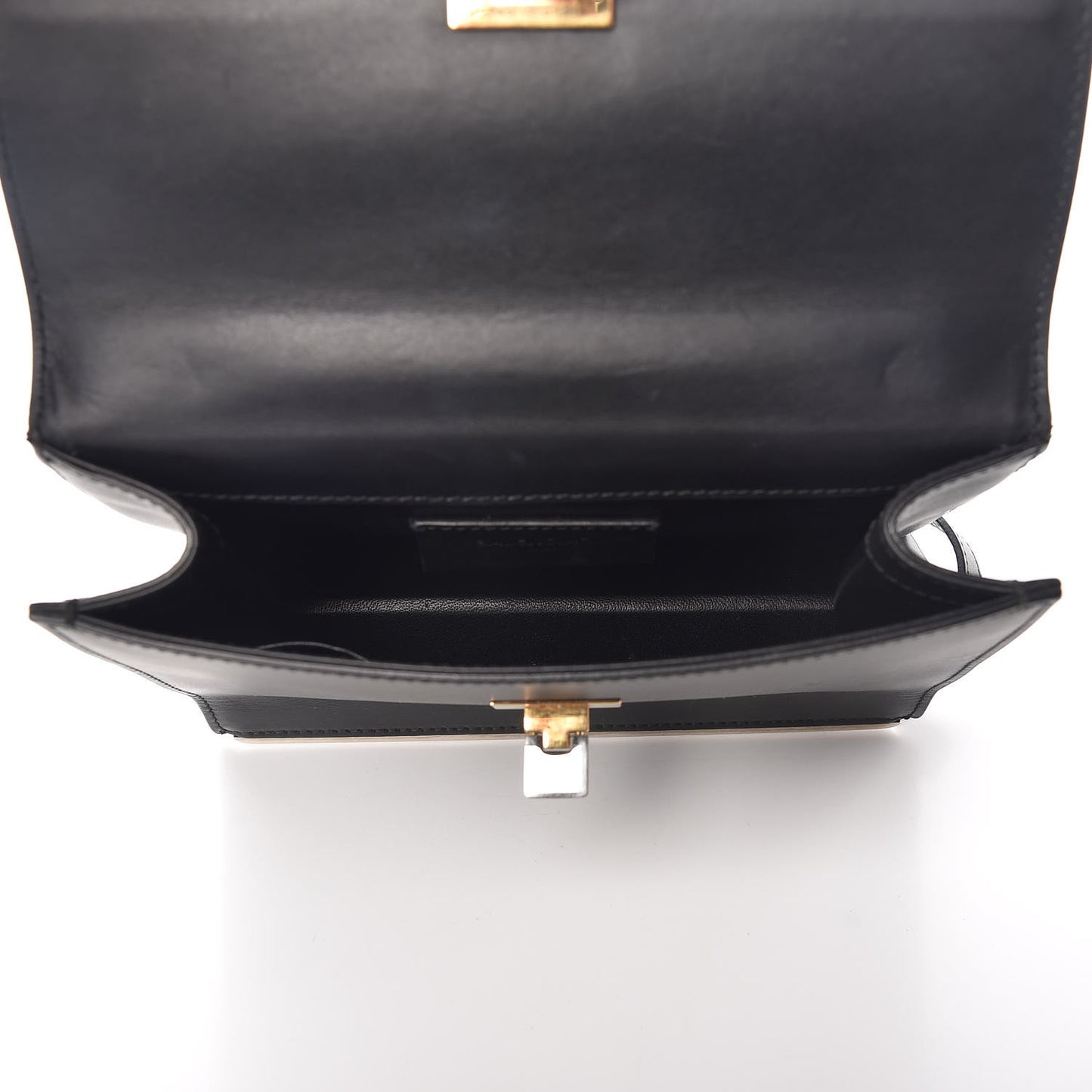 Smooth Calfskin Le Dix Makeup Bag Black