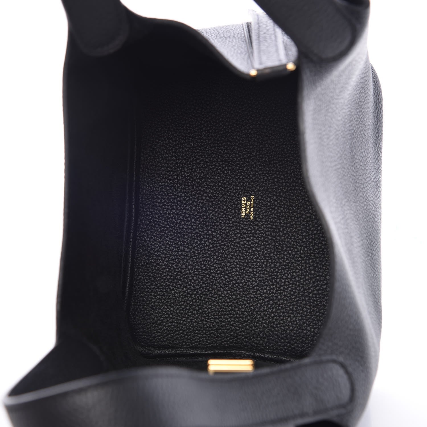 Hermes Taurillon Clemence Picotin Lock 22 MM Black 5 of 8
