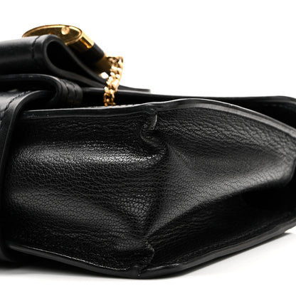 Chloe Goatskin Calfskin Mini Aby Chain Shoulder Bag Black 9 of 9