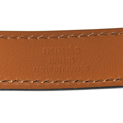 Hermes Epsom Kelly Pocket Belt Gold 4 of 6