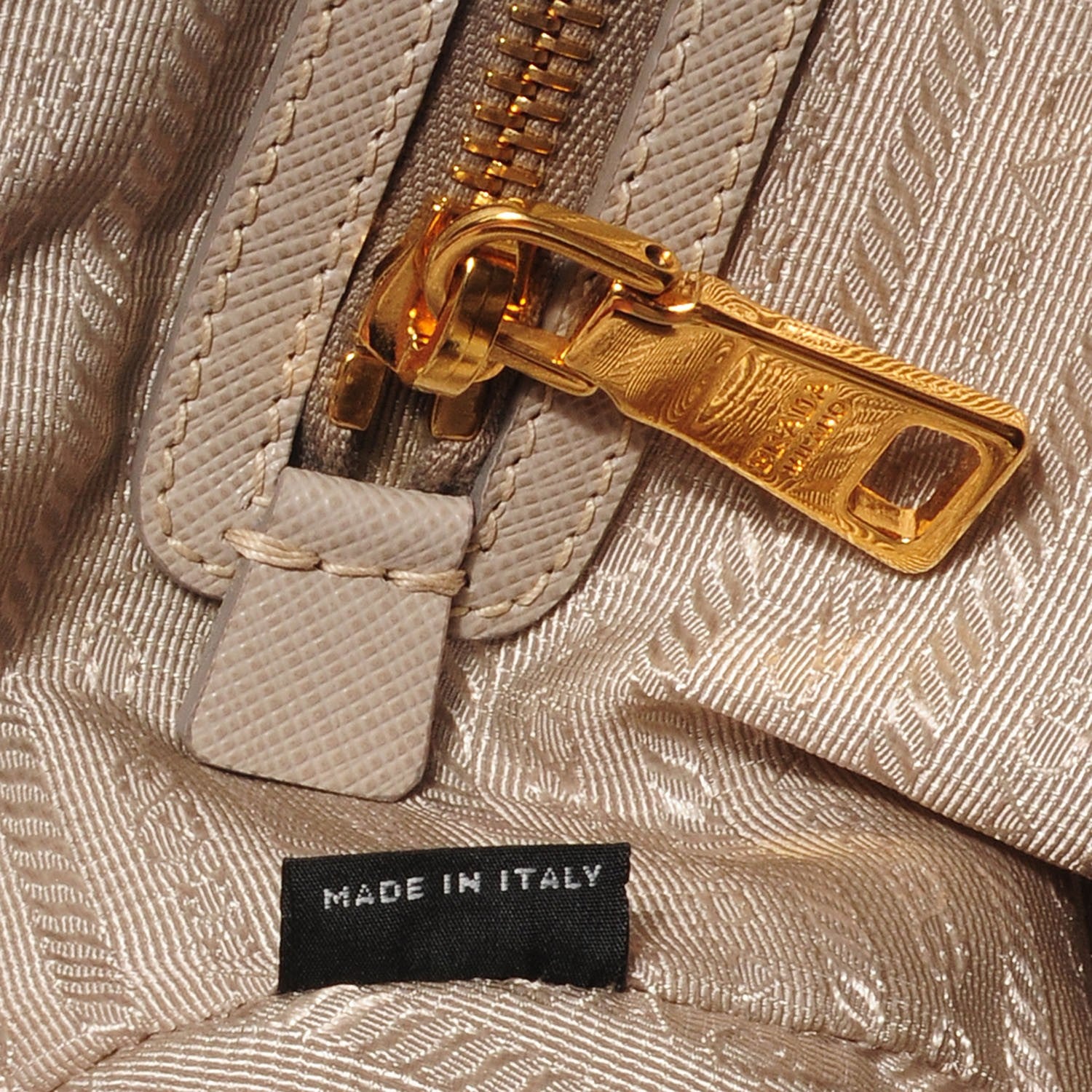 Prada Saffiano Lux Bowler Pomice 9 of 12