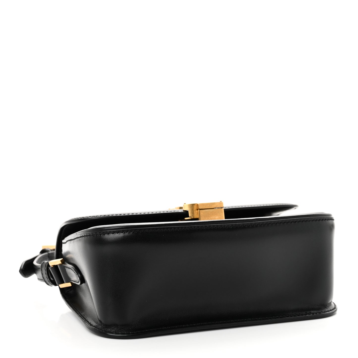Box Calfskin Mini Solferino Satchel Black
