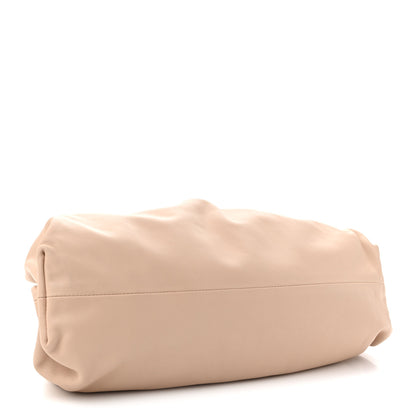 Bottega Veneta Smooth Butter Calf The Pouch Oversized Clutch Nude 4 of 10