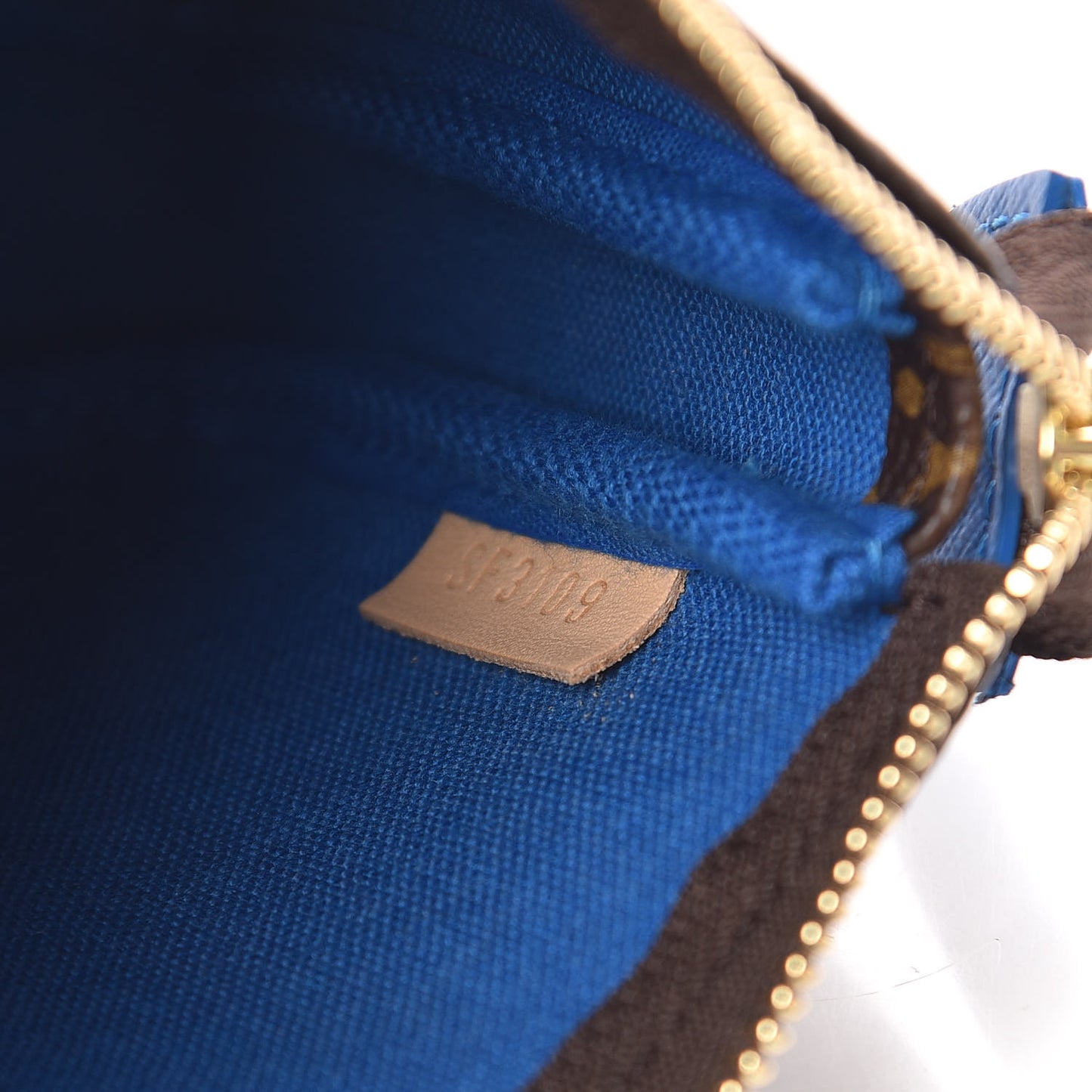 Monogram 2019 Christmas Animation Mini Venice Pochette Accessories Blue