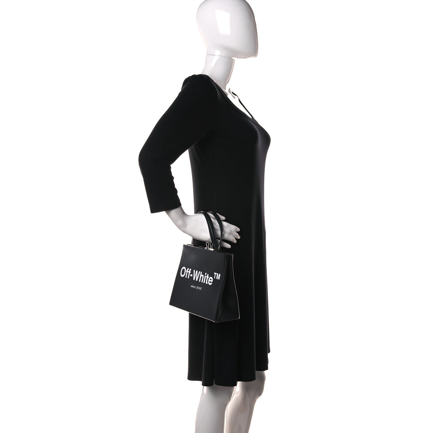 Calfskin Small Box Bag Black