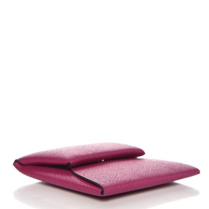 Hermes Epsom Bastia Coin Purse Rose Pourpre 4 of 8