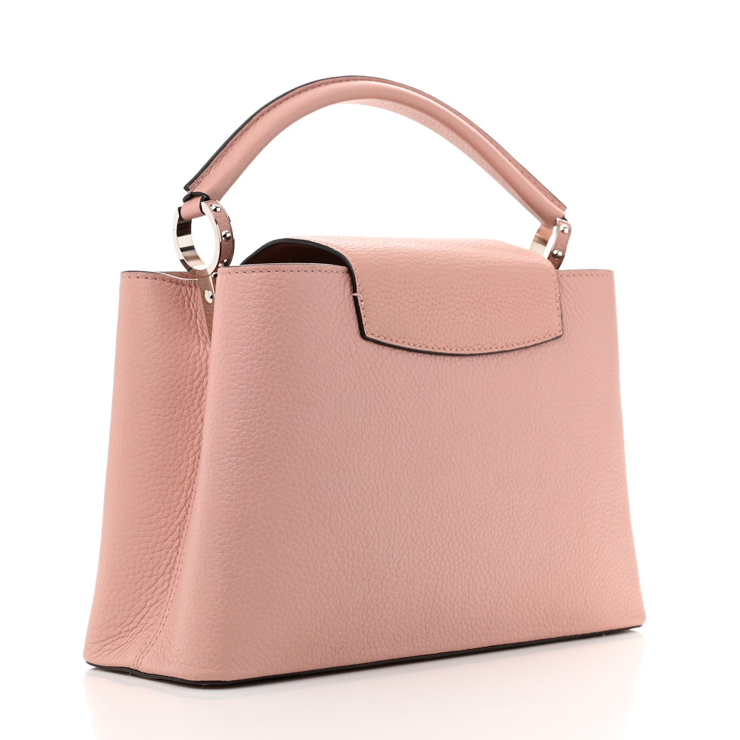 Louis Vuitton Taurillon Capucines PM Magnolia 3 of 13