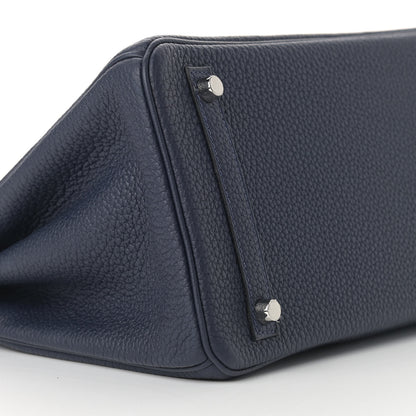 Hermes Togo Birkin 30 Bleu Nuit 9 of 11